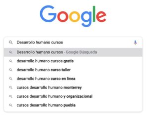 Búsqueda en Google