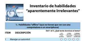 INVENTARIO DE HABILIDADES